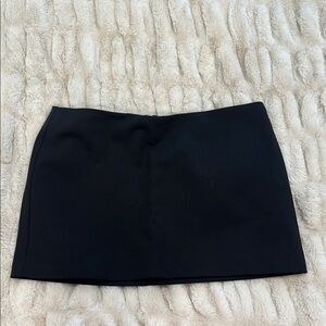 Classic Black Mini Skirt